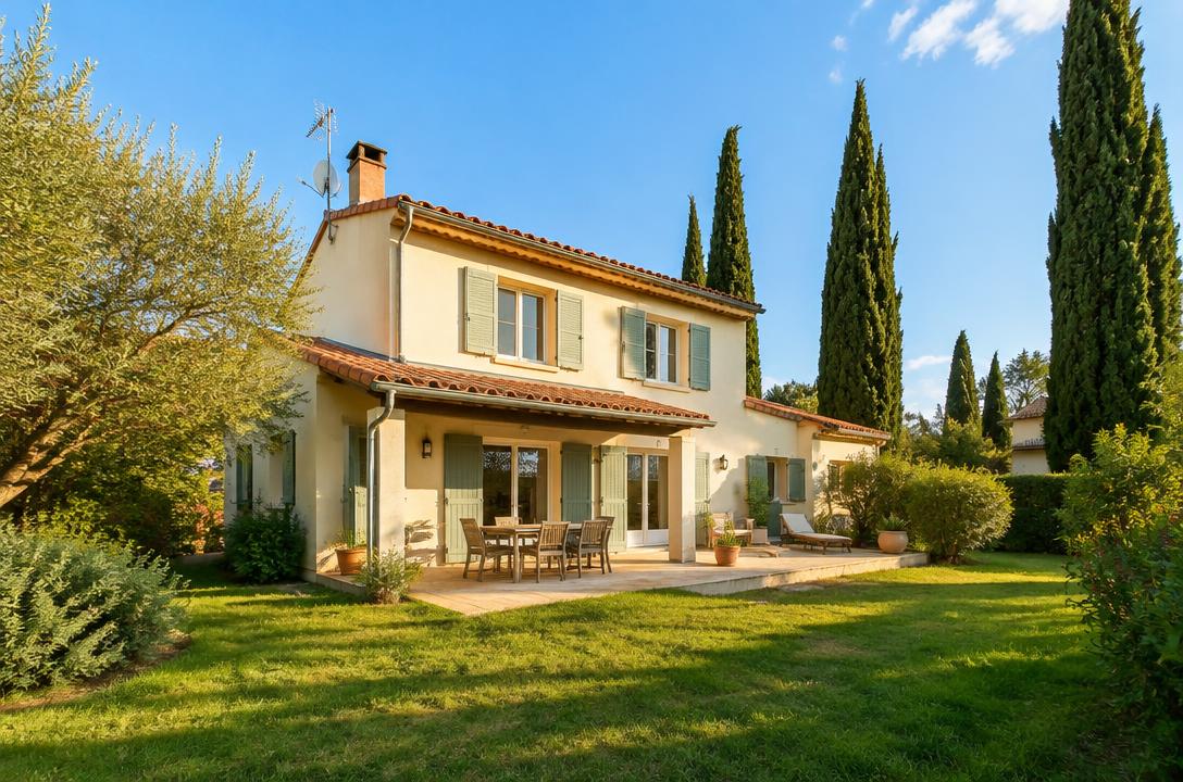Maison familiale avec jardin