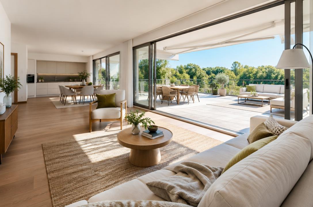 T4 avec grande terrasse